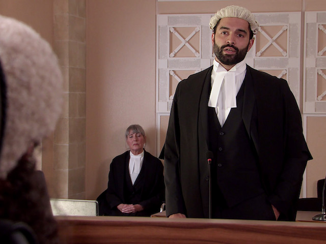Imran on Coronation Street on November 8, 2021