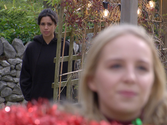 Priya and Belle on Emmerdale on December 20, 2021