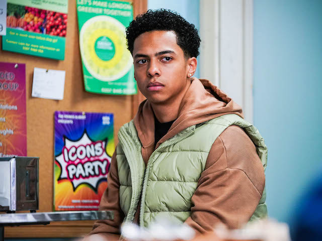 Keegan on EastEnders on November 30, 2021