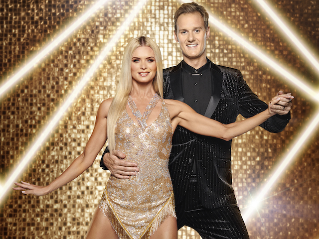Dan Walker and Nadiya Bychkova for Strictly Come Dancing