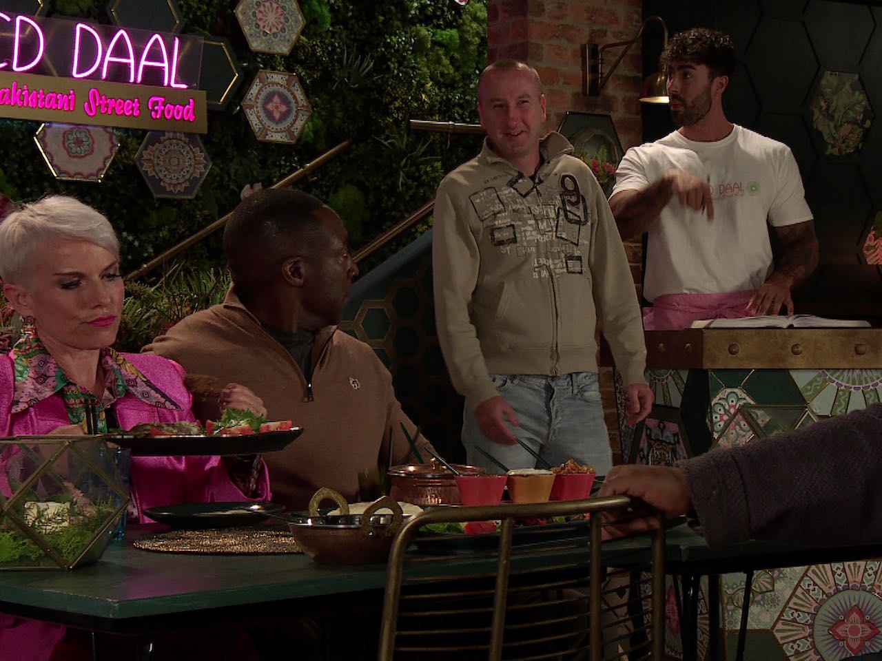 Debbie, Ronnie and Kirk on Coronation Street on September 15, 2023