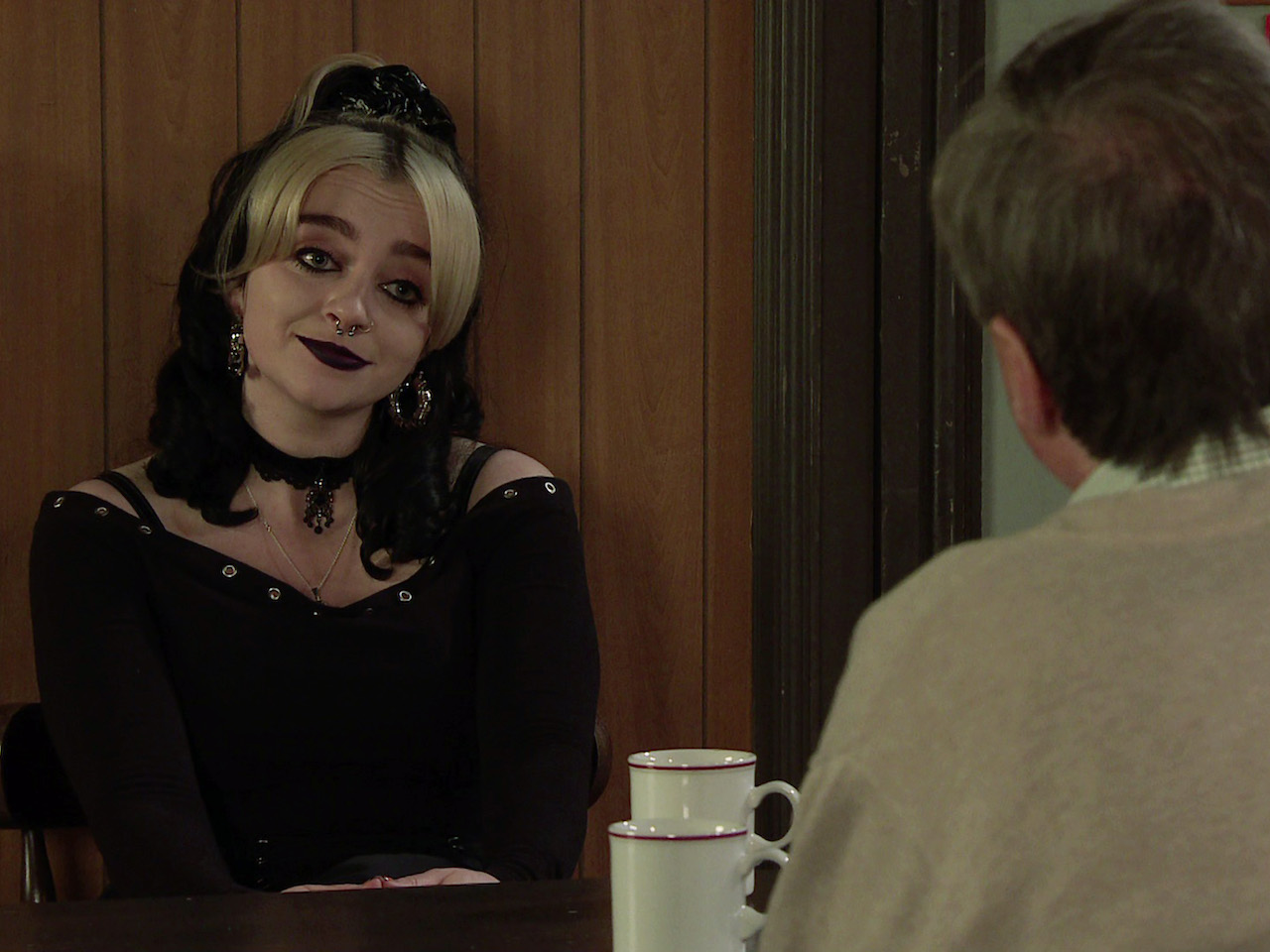 Nina and Roy on Coronation Street on February 9, 2022