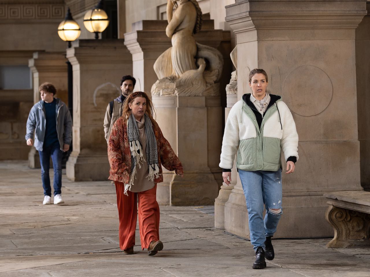 Lisa and Zara on Hollyoaks on March 17, 2022