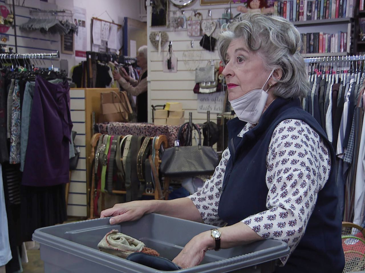 Evelyn on Coronation Street on September 26, 2022