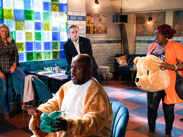 Kathy, Howie, Peter and Kim on EastEnders on October 11, 2021