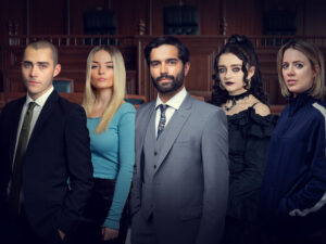 Corey, Kelly, Imran, Nina and Abi for Coronation Street’s trial week