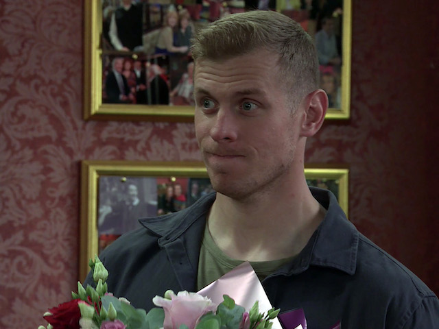 Leo on Coronation Street on October 11, 2021