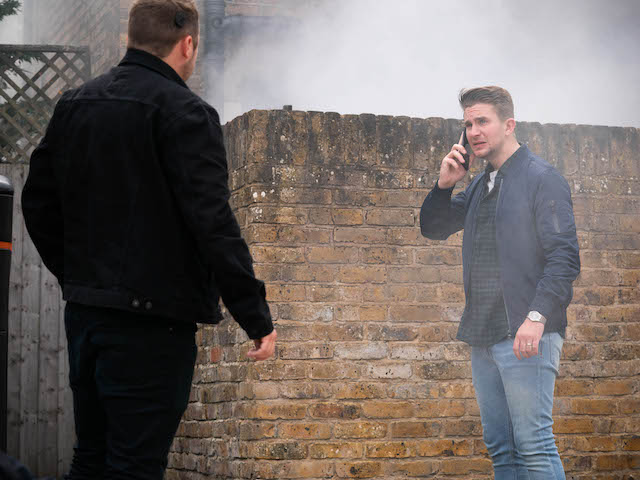 Ben and Callum on EastEnders on September 13, 2021