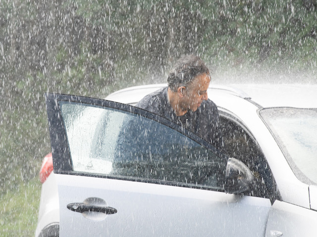 Dev on Coronation Street on October 18, 2021