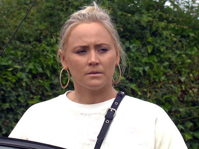 Tracy on Emmerdale on August 30, 2021