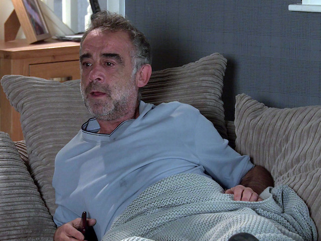 Kevin on Coronation Street on October 11, 2021