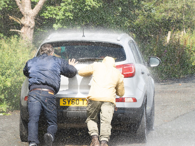 Dev and Aadi on Coronation Street on October 18, 2021