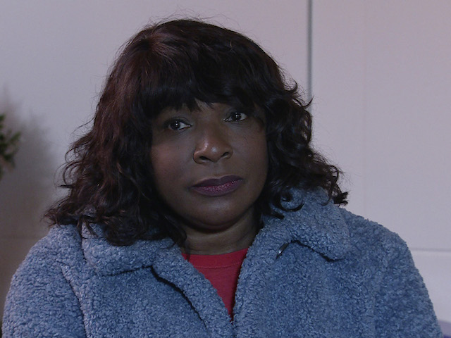 Aggie on Coronation Street on January 10, 2022