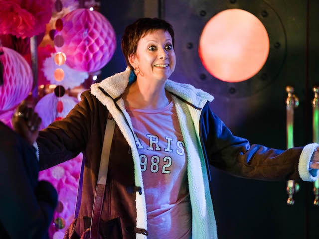 Sandy on EastEnders on October 5, 2021