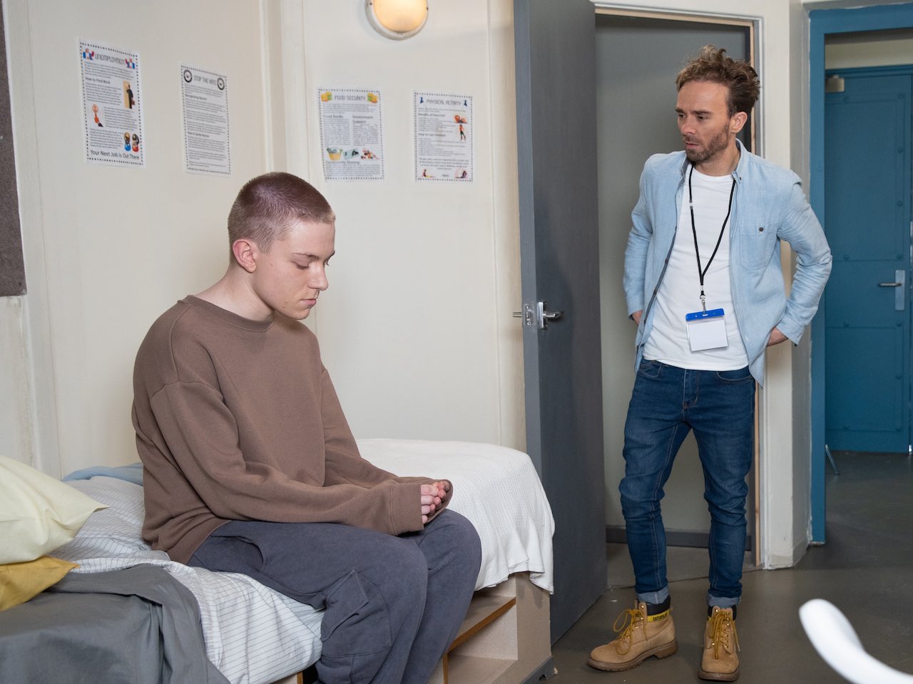 David and Max on Coronation Street on June 5, 2023