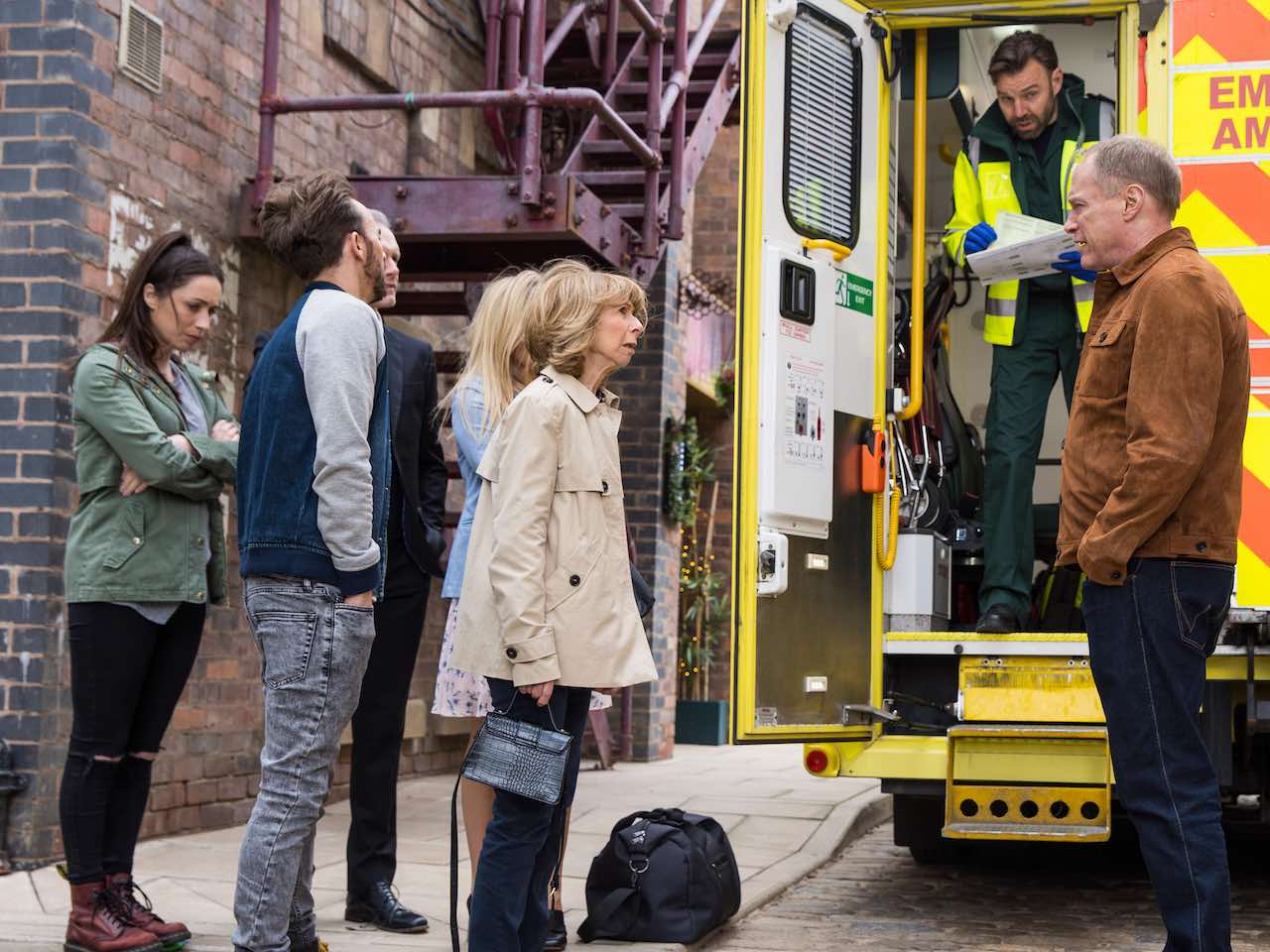 The family on Coronation Street on June 24, 2022