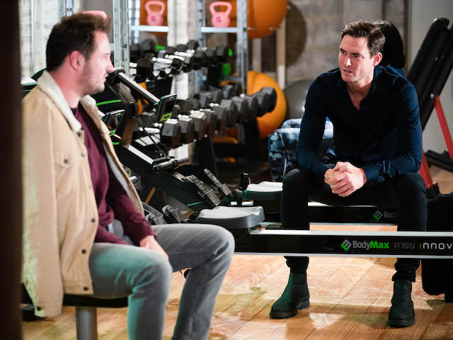 Martin and Zack on EastEnders on October 29, 2021