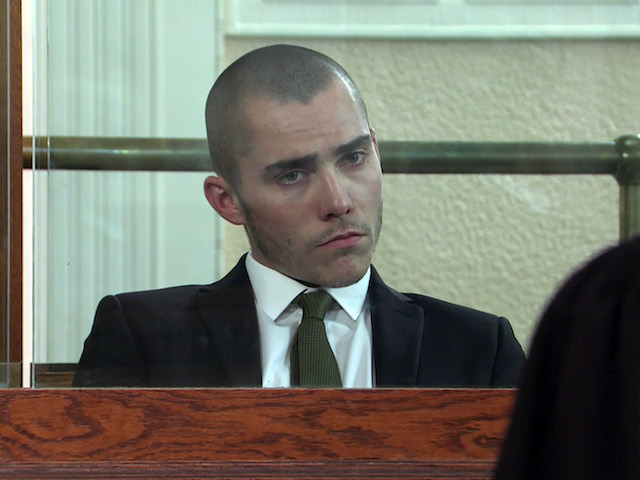 Corey on Coronation Street on September 6, 2021