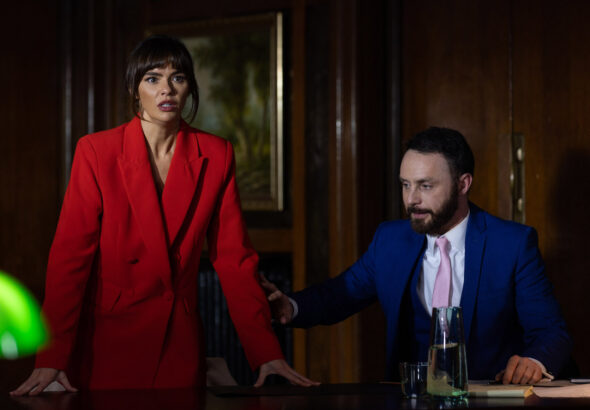 Mercedes and James on Hollyoaks on May 19, 2022