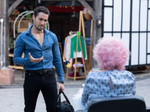 Fernando and Nana on Hollyoaks on October 19, 2021