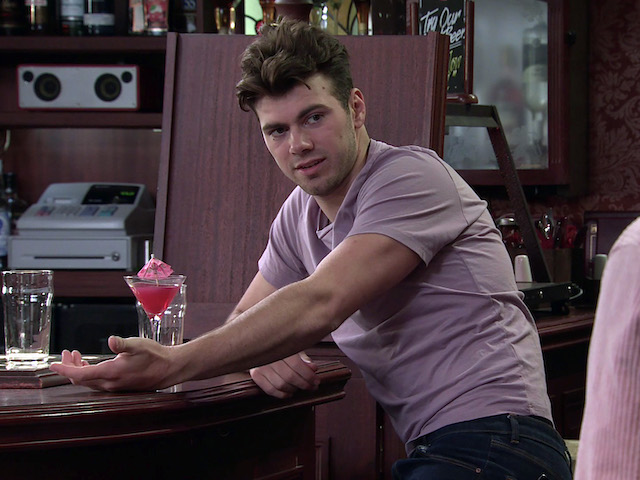 Curtis on Coronation Street on September 6, 2021