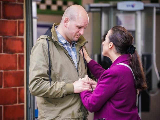 Stuart and Sonia on EastEnders on December 9, 2021