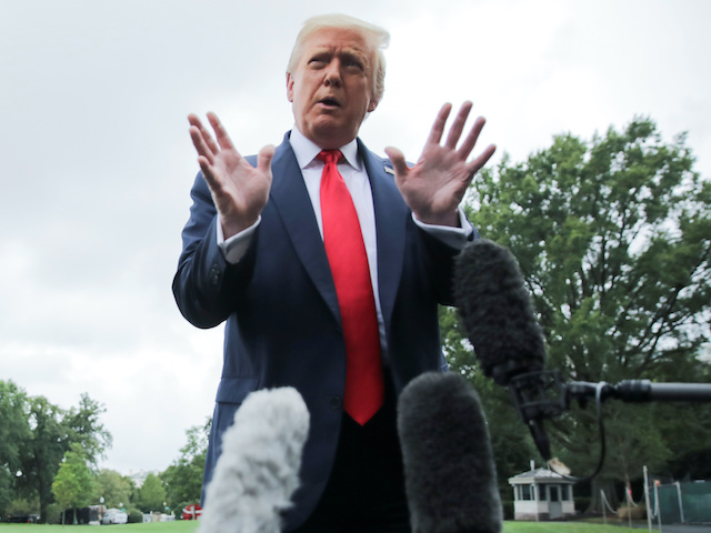 Donald Trump at the White House on July 31, 2020