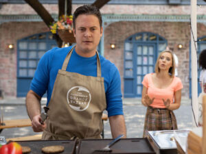Luke and Cindy on Hollyoaks on October 5, 2021