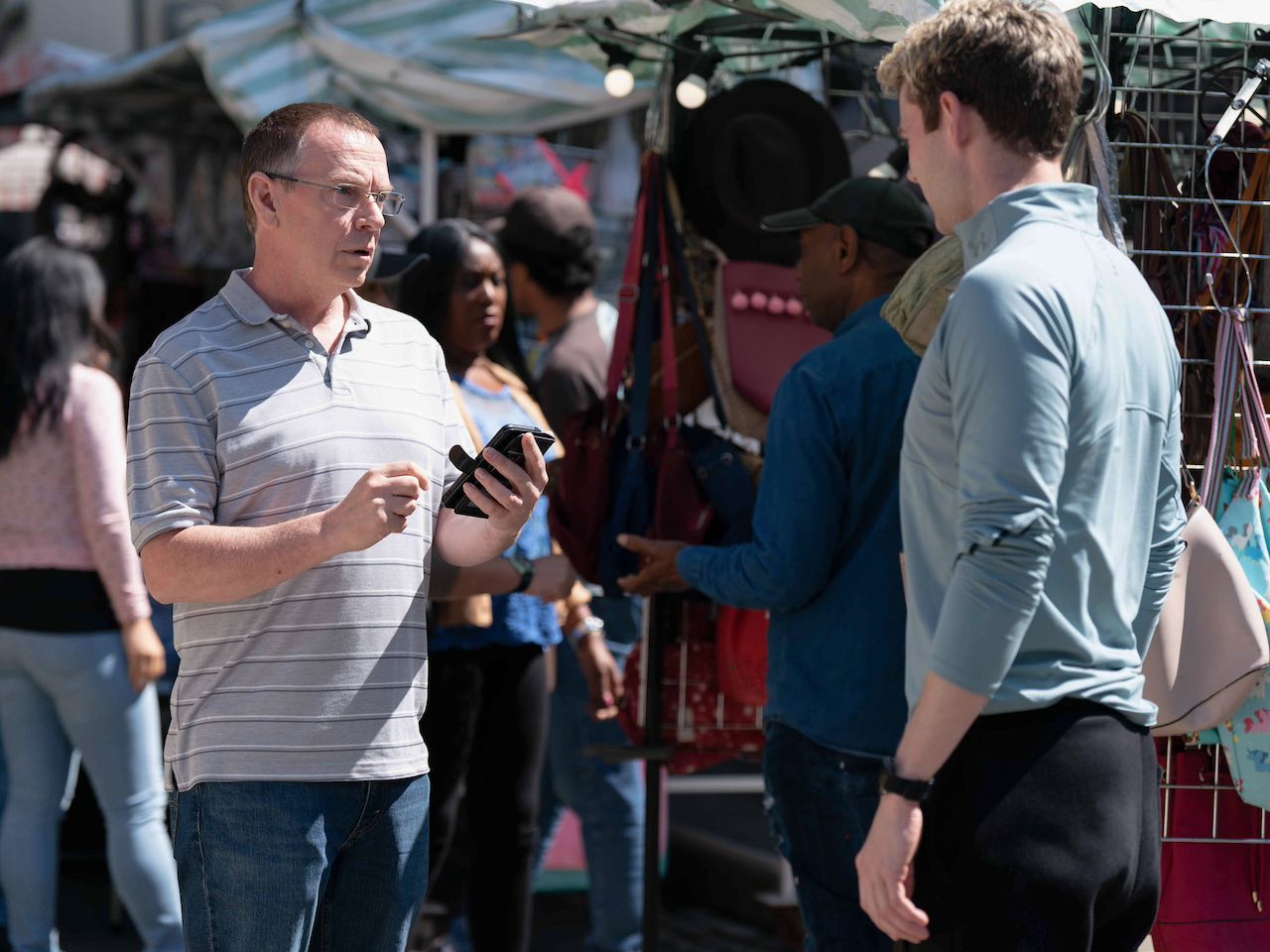 Peter and Ian on EastEnders on July 11, 2024
