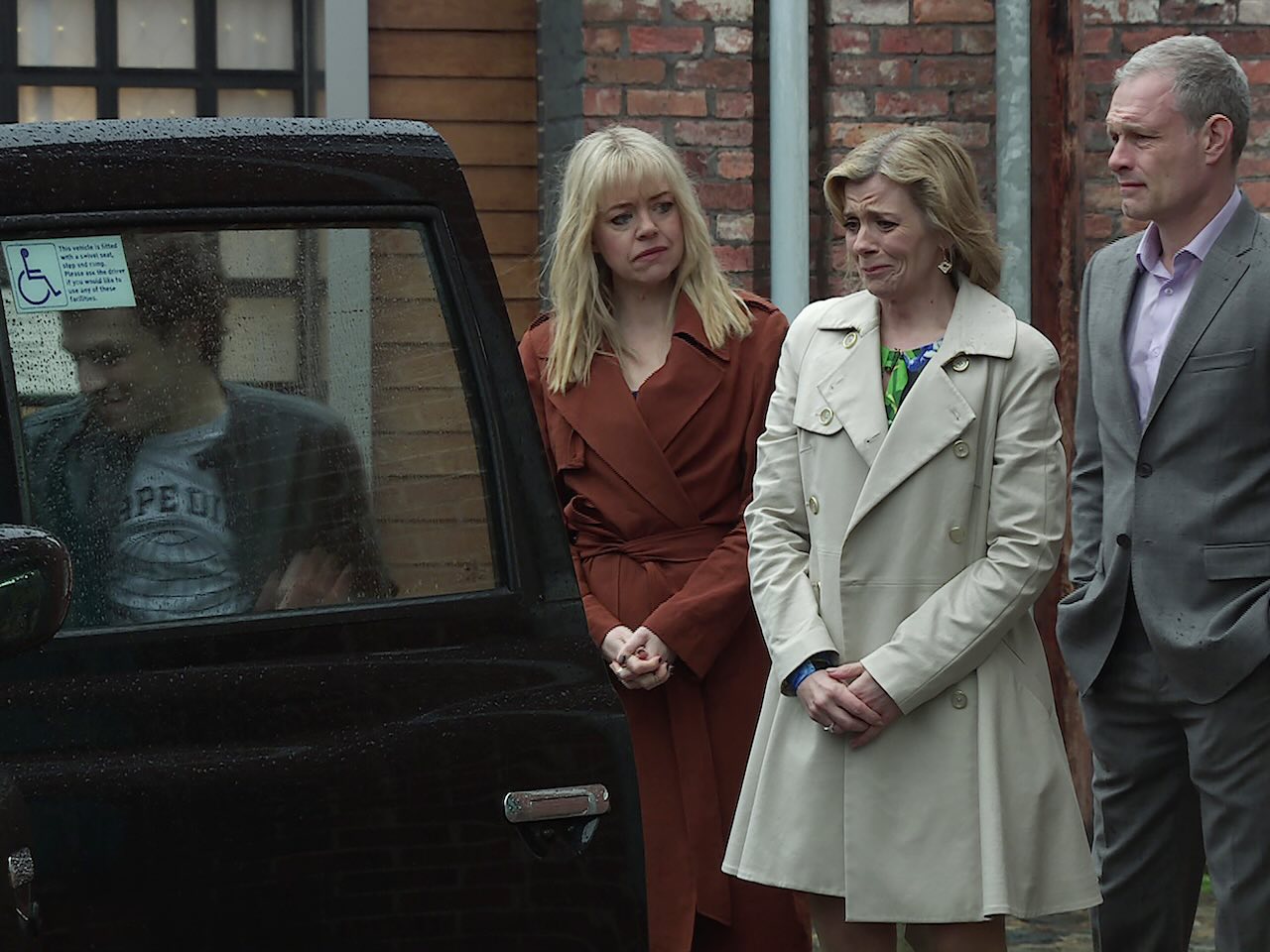 Leanne, Toyah, Nick and Simon on Coronation Street on June 3, 2024