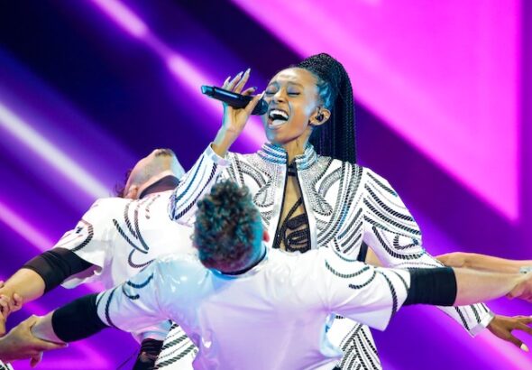 Eden Alene, Israel, First Rehearsal, Rotterdam Ahoy, May 9, 2021