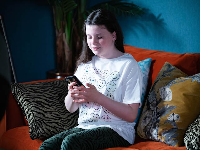 Lily on EastEnders on August 27, 2021