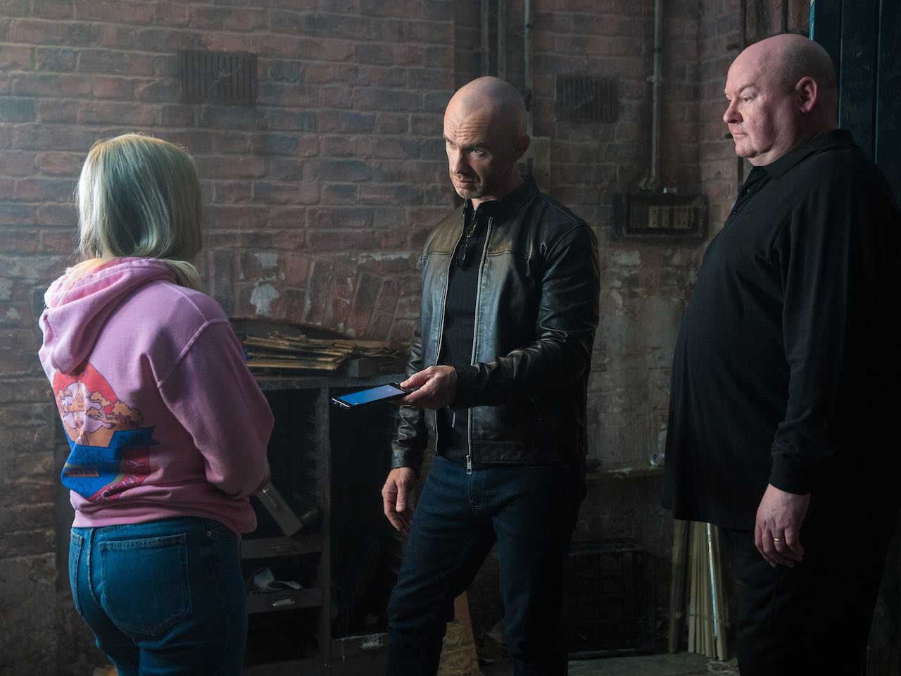 Kieron and Kelly on Coronation Street on July 18, 2022