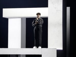 Gjon’s Tears, Switzerland, First Rehearsal, Rotterdam Ahoy, May 11, 2021