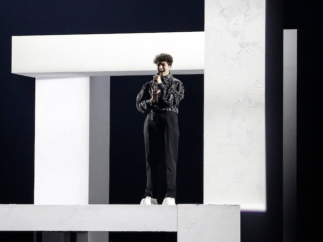 Gjon’s Tears, Switzerland, First Rehearsal, Rotterdam Ahoy, May 11, 2021