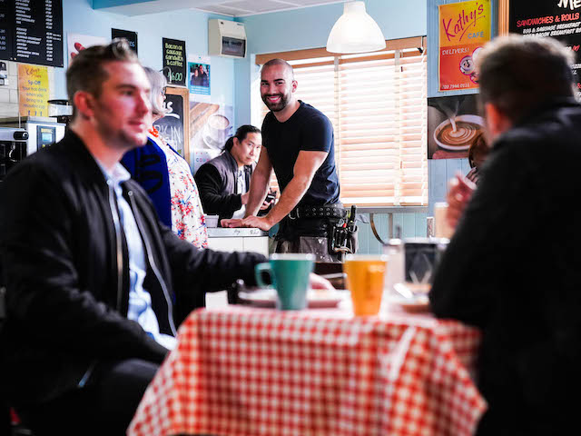Callum and Ben on EastEnders on November 5, 2021