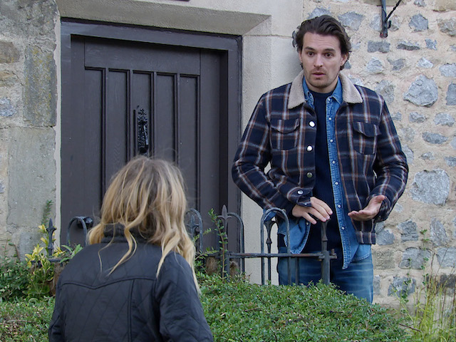Mack and Charity on Emmerdale on November 16, 2021