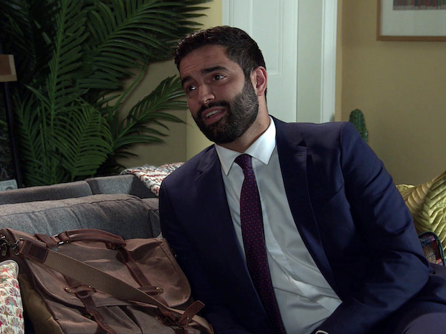 Imran on Coronation Street on September 16, 2021
