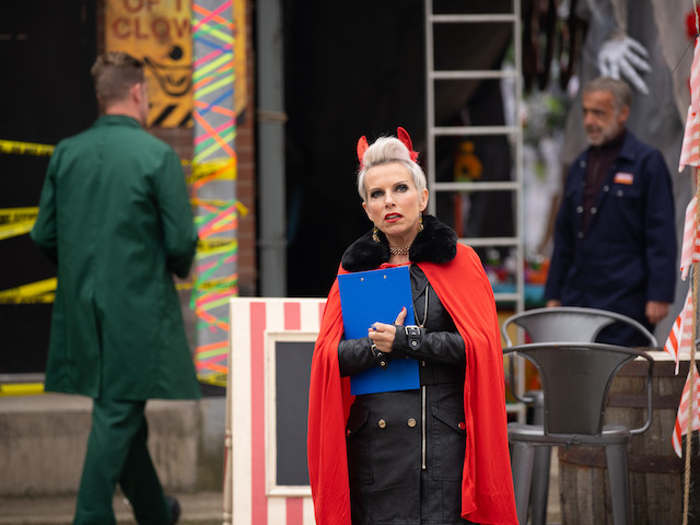 Debbie on Coronation Street on October 18, 2021