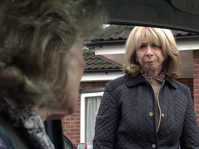 Gail and Audrey on Coronation Street on September 29, 2021