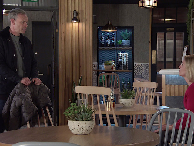 Nick and Leanne on Coronation Street on November 5, 2021