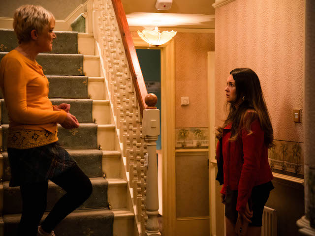 Jean and Stacey on EastEnders on November 1, 2021
