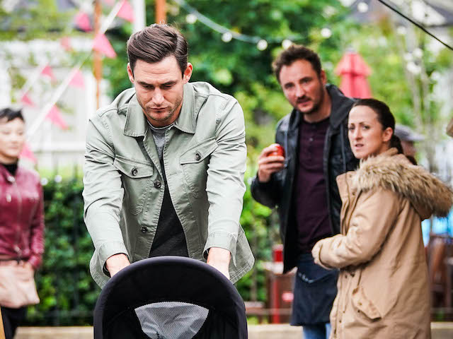 Zack, Martin and Sonia on EastEnders on November 8, 2021