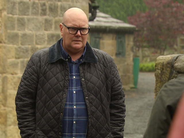 Paddy on Emmerdale on September 20, 2021