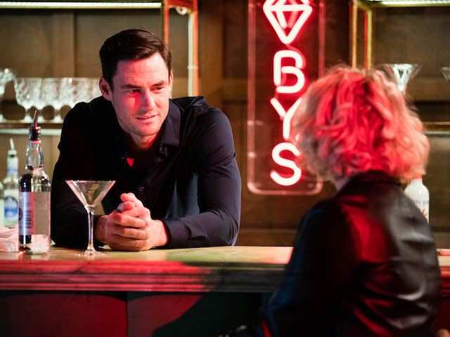 Zack and Janine on EastEnders on September 24, 2021