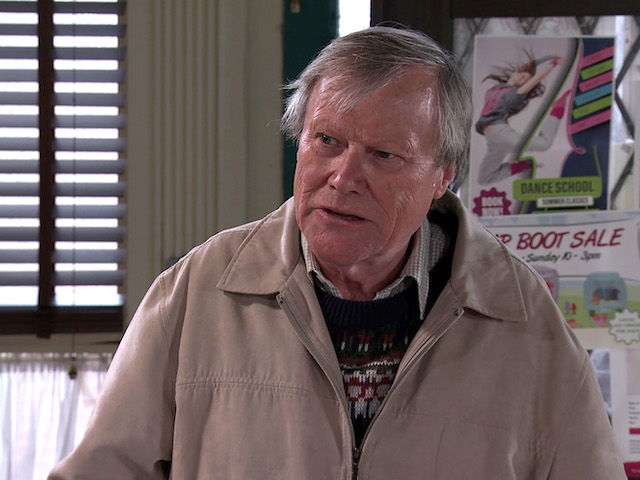 Roy on Coronation Street on September 27, 2021