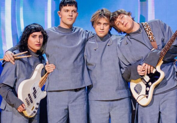Katarsis at the Eurovizija.LT final in 2025