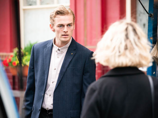 Peter and Janine on EastEnders on November 23, 2021