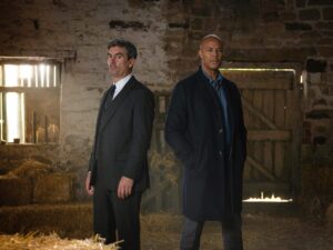 Cain Dingle and Al Chapman on Emmerdale on October 31, 2022