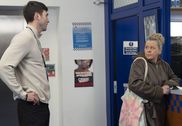 Bernie and Kit on Coronation Street on May 20, 2024